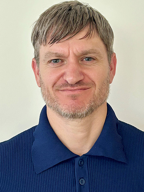 Portrait photograph of Visiting Professor, Steve Hadley